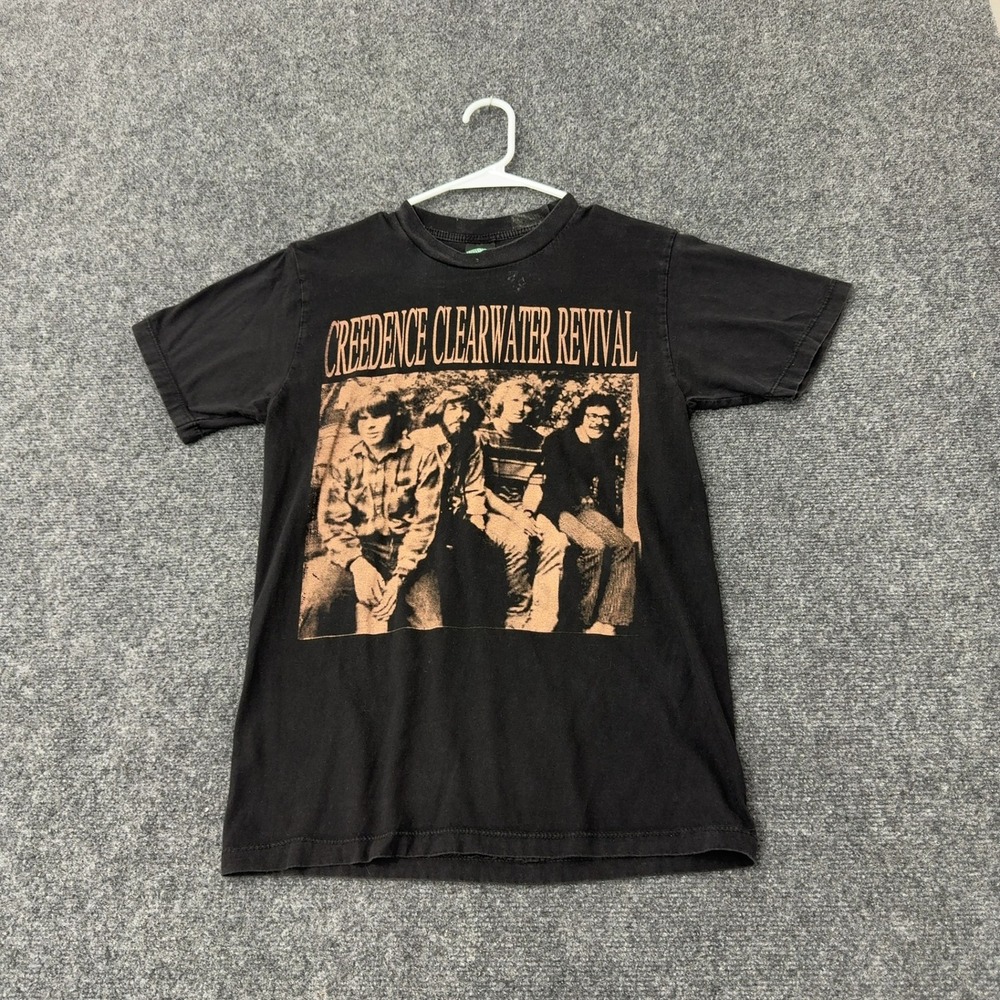 Creedence Clearwater Revival Easyriders T Shirt Mens M Black Cotton Band Rock